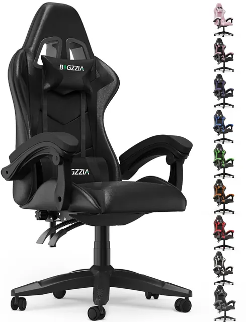 Bigzzia X21F00H, silla gaming, tapizada en Piel sintética (PU)