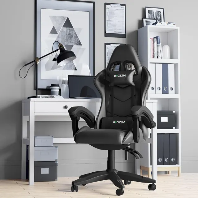 Bigzzia X21F00H, silla gaming, tapizada en Piel sintética (PU) — imagen 2 de 6
