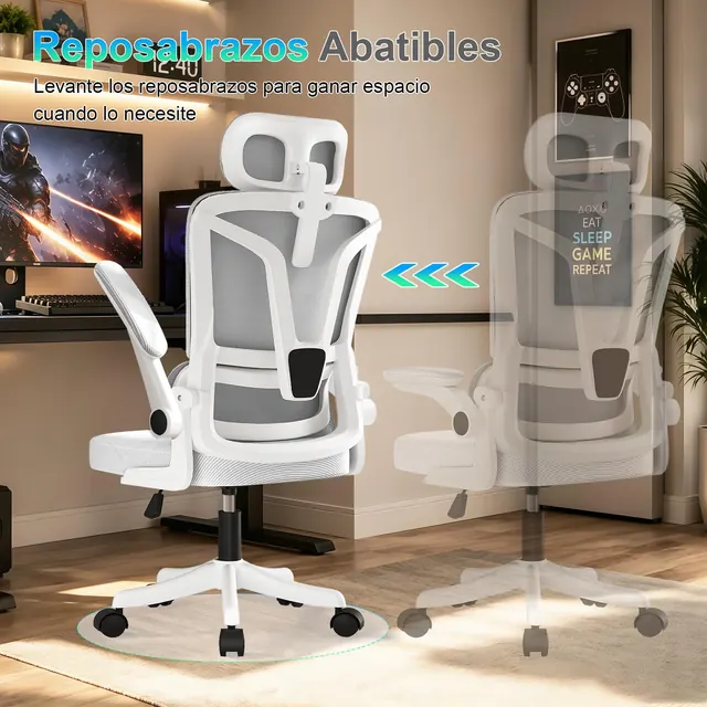 HDHNBA 02ES-EU-016, silla ergonómica, tapizada en Tela transpirable (mesh) — imagen 7 de 7