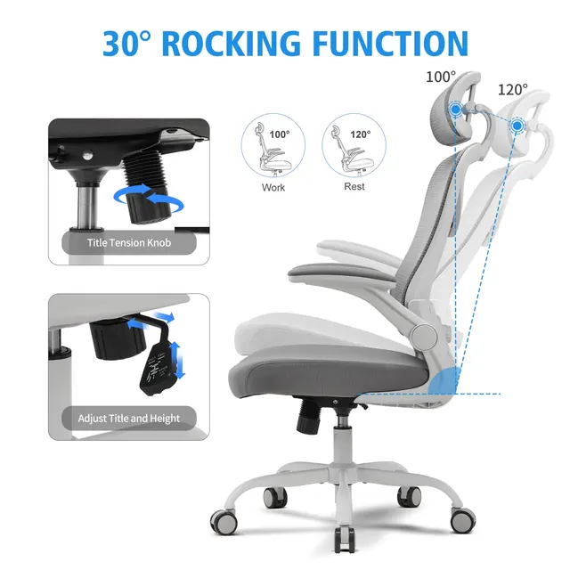 Magic Life 7720, silla ergonómica, tapizada en Tela transpirable (mesh) — imagen 3 de 7