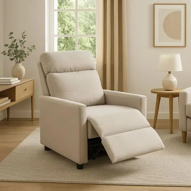 SHIITO Duna JC, silla reclinable o de relax, tapizada en Tejido premium — imagen 2 de 7