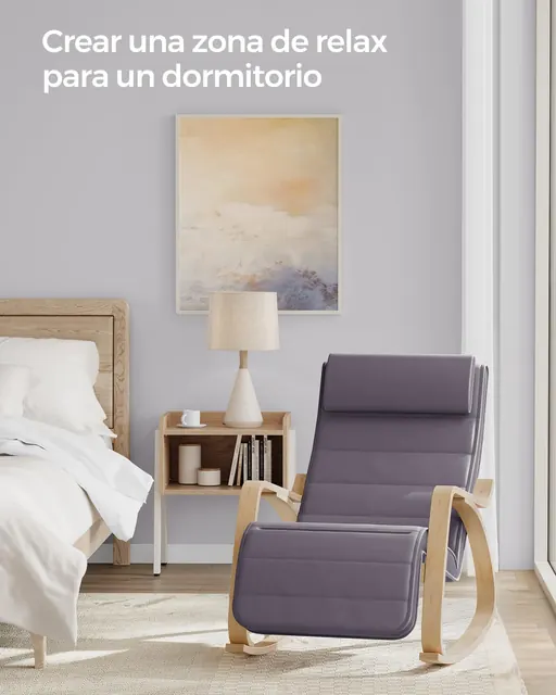 SONGMICS LYY010G01, silla reclinable o de relax — imagen 4 de 7