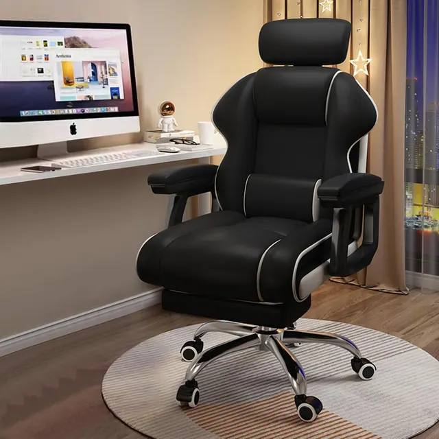 XUEGW Ejecutiva XL, silla de oficina ejecutiva, tapizada en Piel sintética (PU)