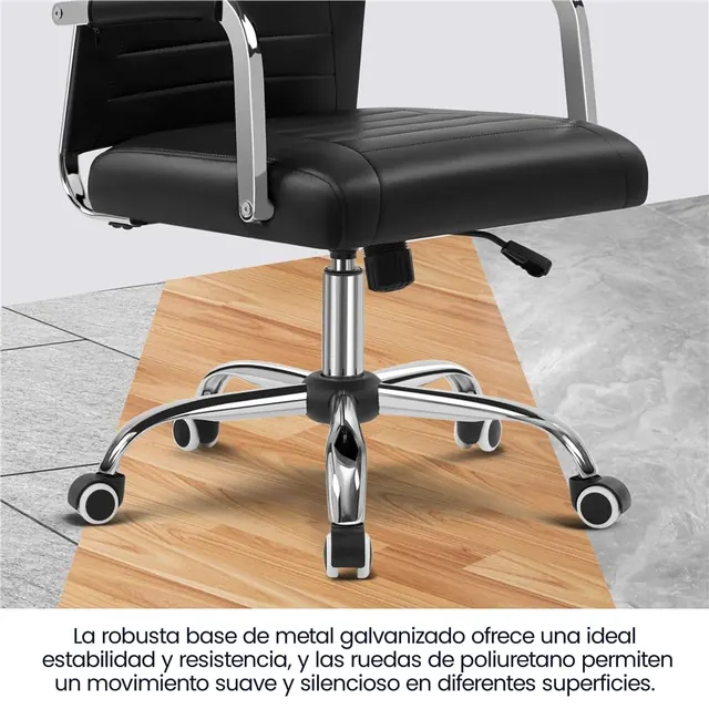 Yaheetech Respaldo Alto, silla de oficina ejecutiva, tapizada en Piel sintética (PU) — imagen 7 de 7